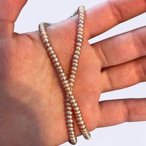Genuine Coin Pearl Necklace